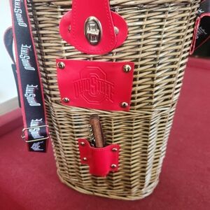 Collegiate Ohio State Cooler Bag With Cork Screw